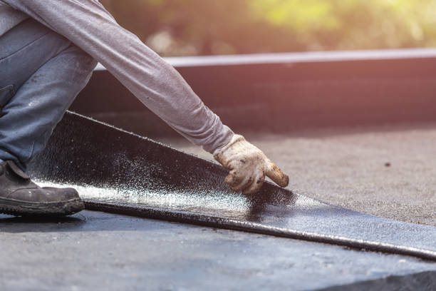 Professional Crawl Space Encapsulation technician working in Haworth, NJ